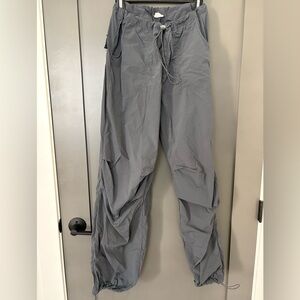 Cotton On Women’s Charcoal Cargo parachute Pants